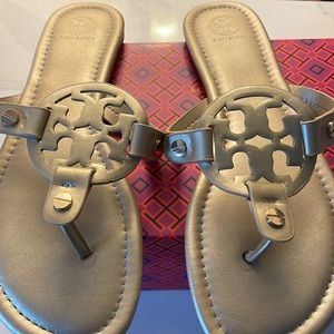 Tory Burch Miller soft  sandal gold